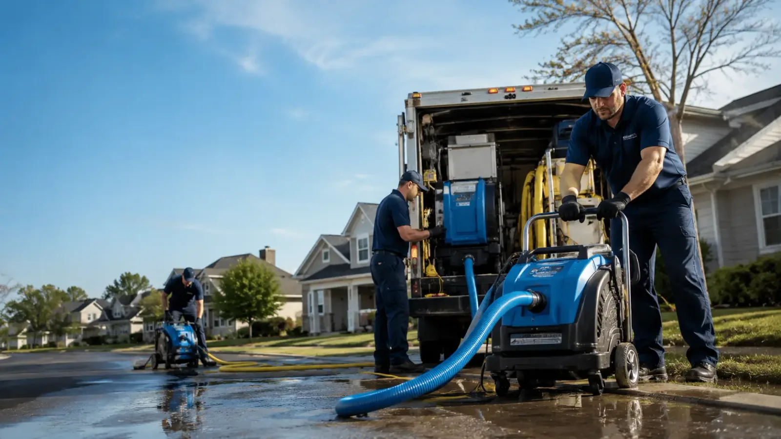 Flood Damage Cleanup in North Matewan, WV